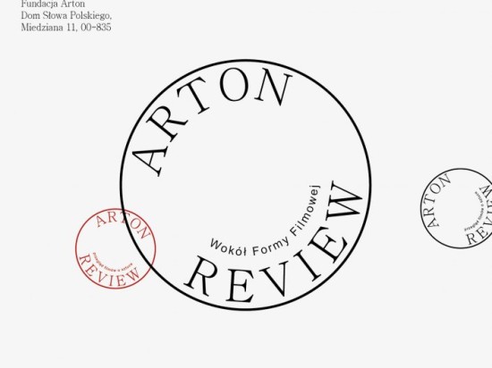 Arton Review. Wokół formy filmowej