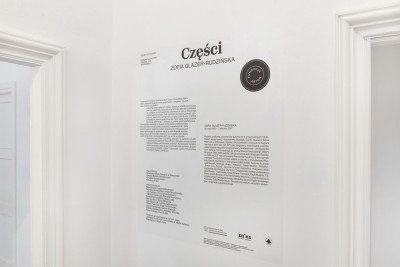 Części. Zofia Glazer-Rudzińska